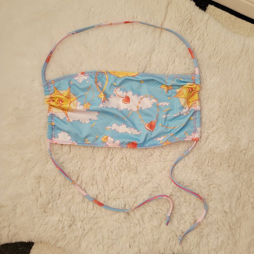 Jade Clark x Sassy World Celestial Minimal Bikini Top